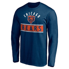 Chicago Bears  Team Arch Knockout Long Sleeve T-Shirt