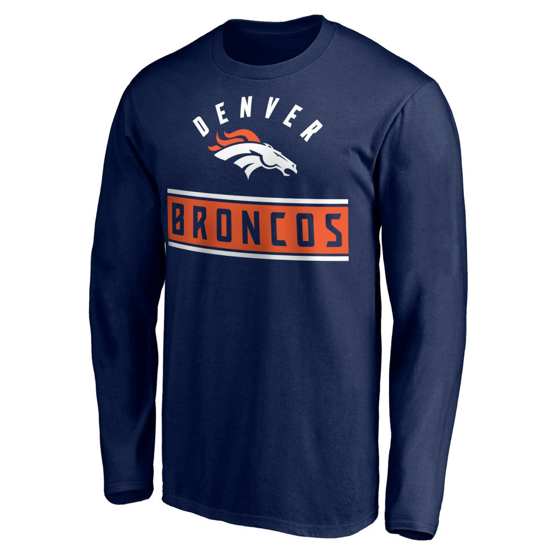 Denver Broncos  Team Arch Knockout Long Sleeve T-Shirt