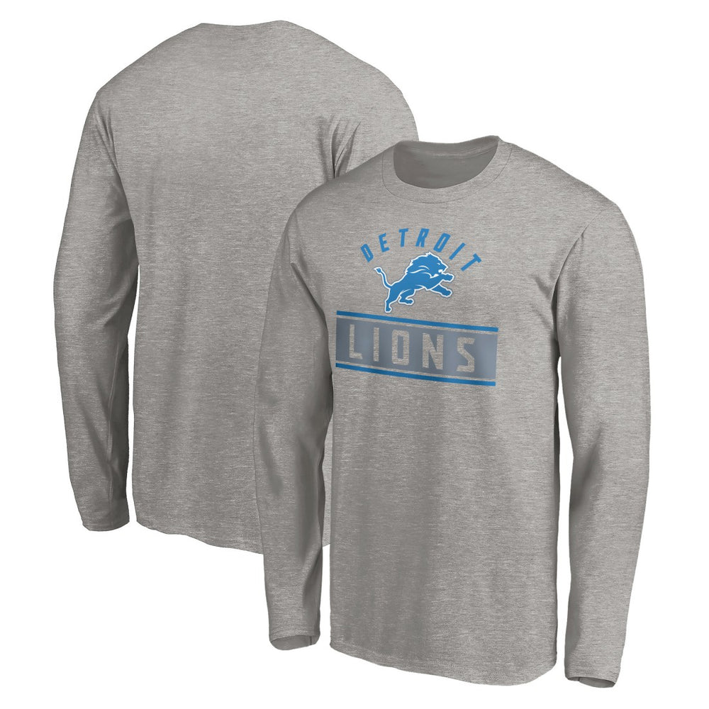 Detroit Lions  Team Arch Knockout Long Sleeve T-Shirt