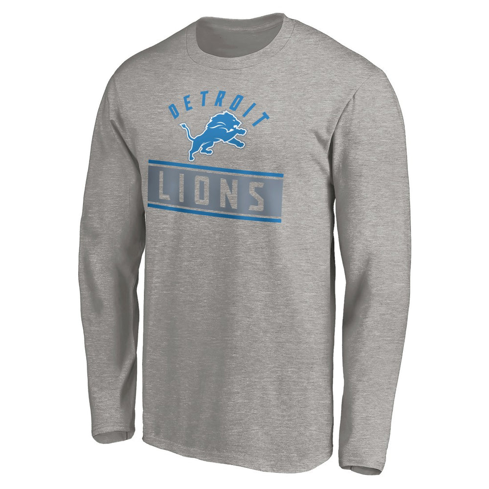 Detroit Lions  Team Arch Knockout Long Sleeve T-Shirt