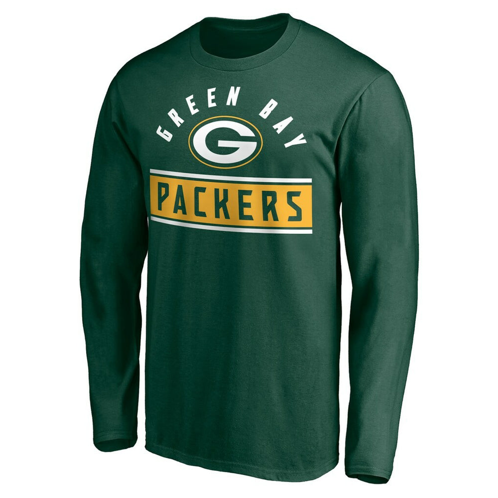 Green Bay Packers  Team Arch Knockout Long Sleeve T-Shirt