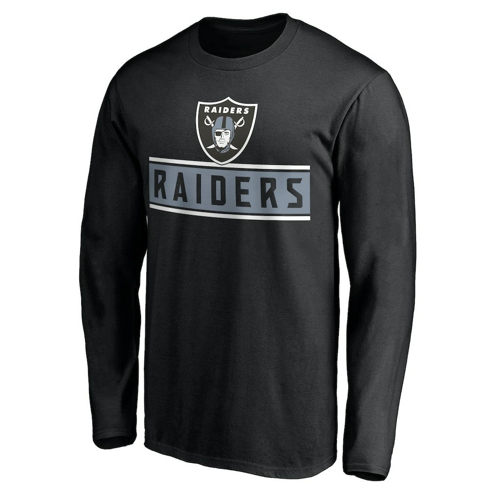 Las Vegas Raiders  Team Arch Knockout Long Sleeve T-Shirt