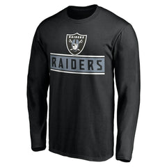 Las Vegas Raiders  Team Arch Knockout Long Sleeve T-Shirt