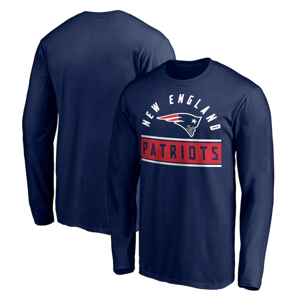 New England Patriots  Team Arch Knockout Long Sleeve T-Shirt