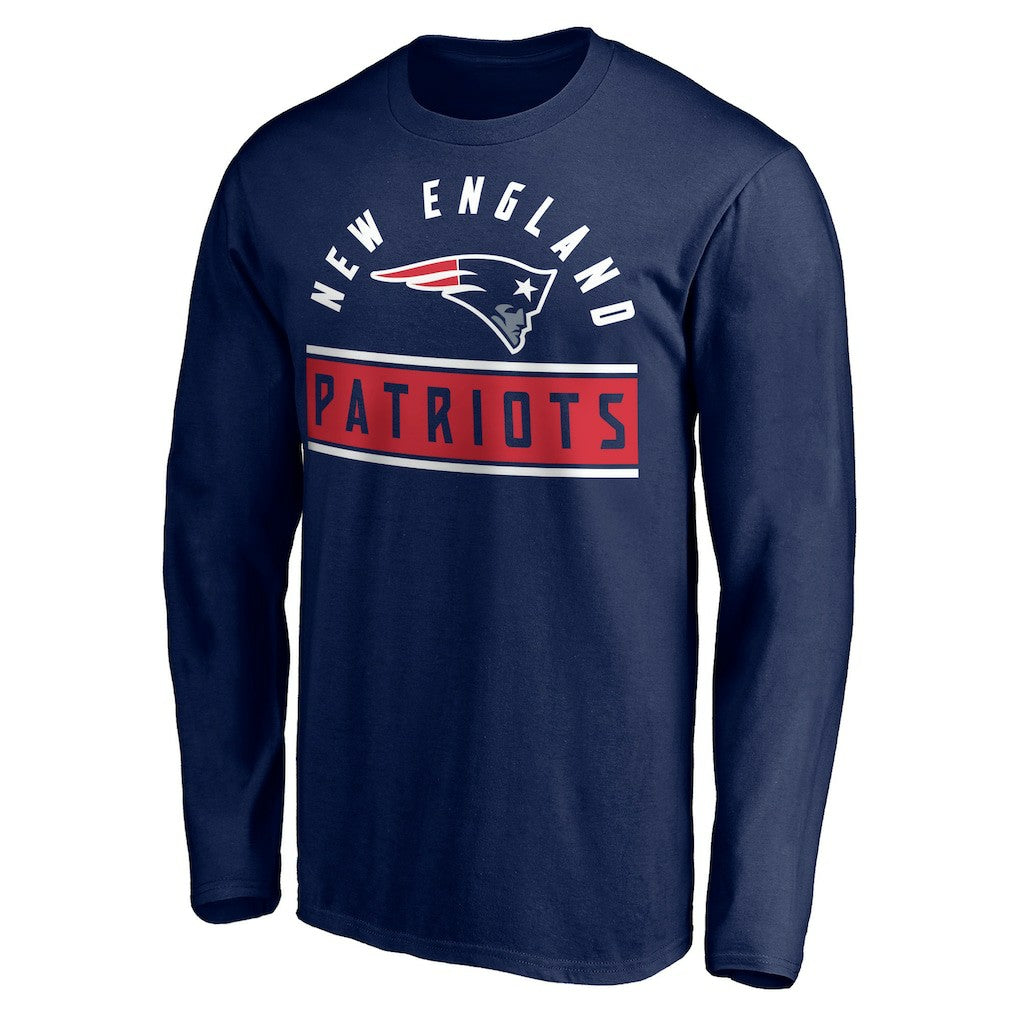 New England Patriots  Team Arch Knockout Long Sleeve T-Shirt