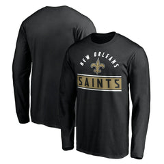 New Orleans Saints  Team Arch Knockout Long Sleeve T-Shirt