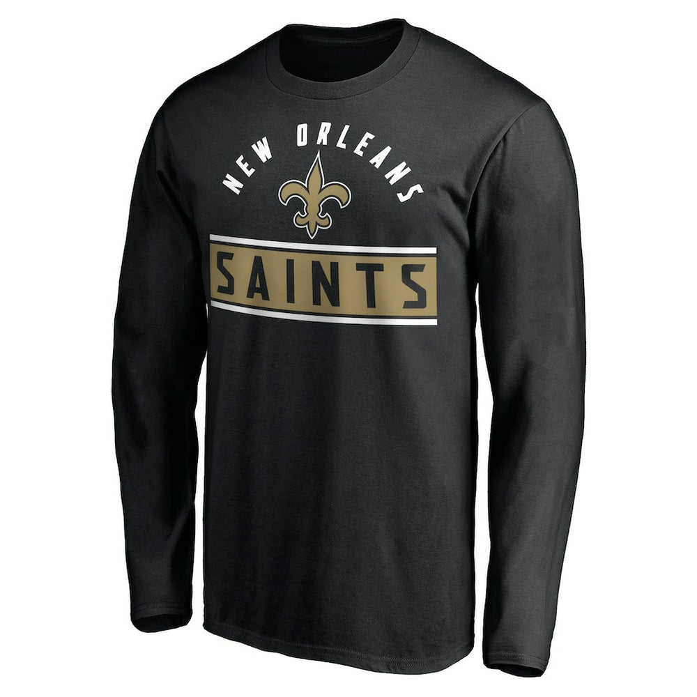 New Orleans Saints  Team Arch Knockout Long Sleeve T-Shirt