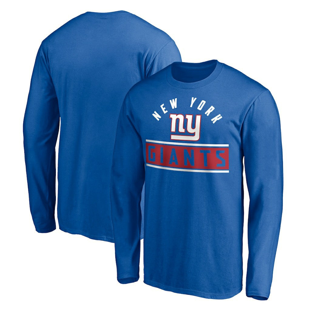 New York Giants  Team Arch Knockout Long Sleeve T-Shirt