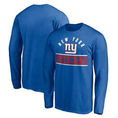 New York Giants  Team Arch Knockout Long Sleeve T-Shirt
