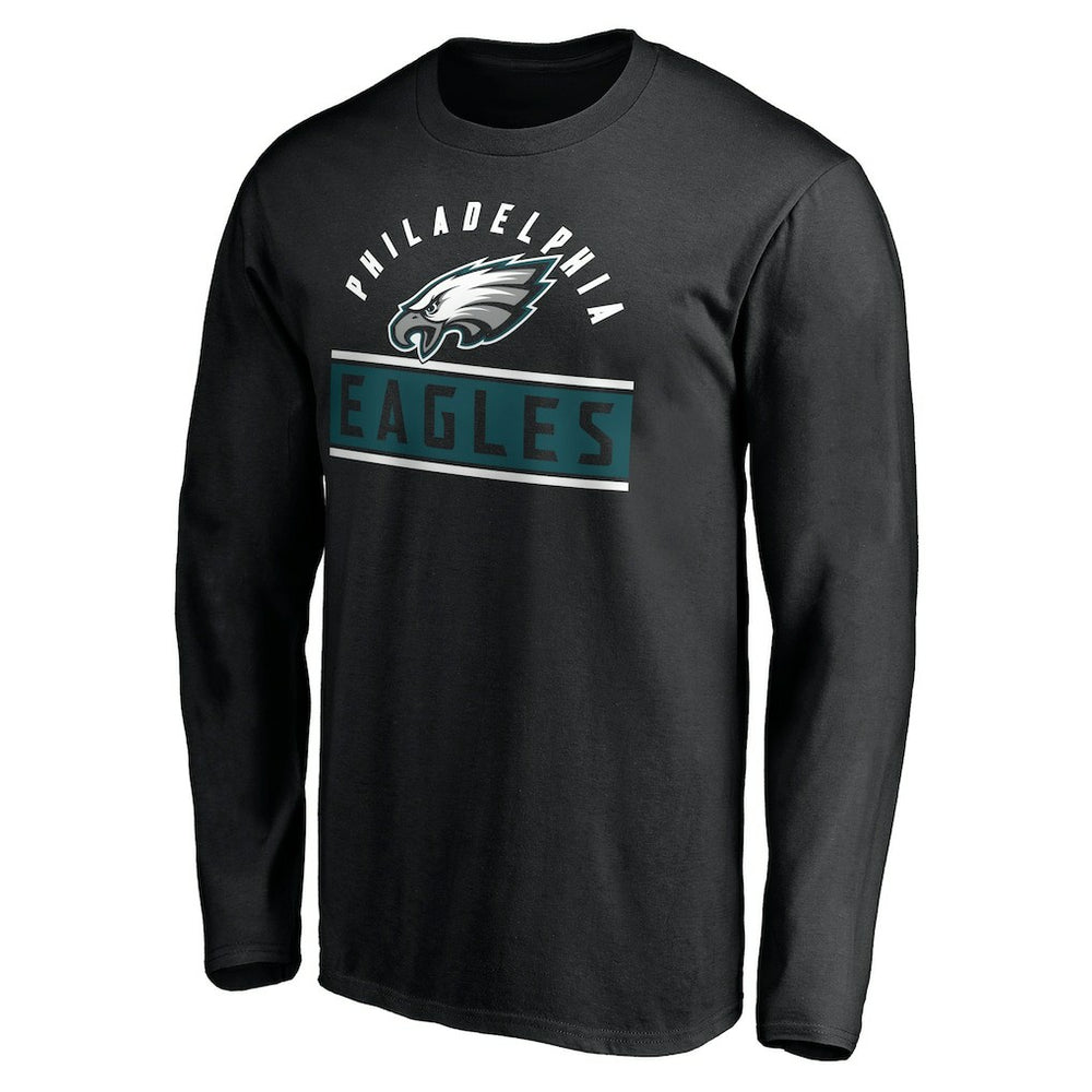 Philadelphia Eagles  Team Arch Knockout Long Sleeve T-Shirt