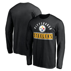 Pittsburgh Steelers  Team Arch Knockout Long Sleeve T-Shirt