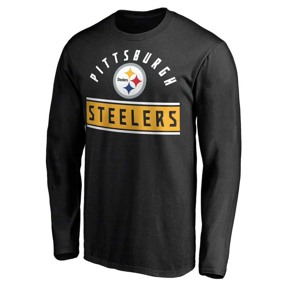 Pittsburgh Steelers  Team Arch Knockout Long Sleeve T-Shirt