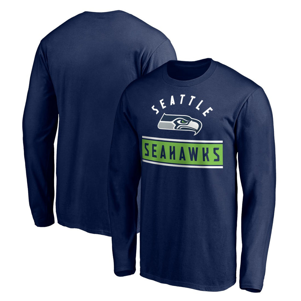 Seattle Seahawks  Team Arch Knockout Long Sleeve T-Shirt