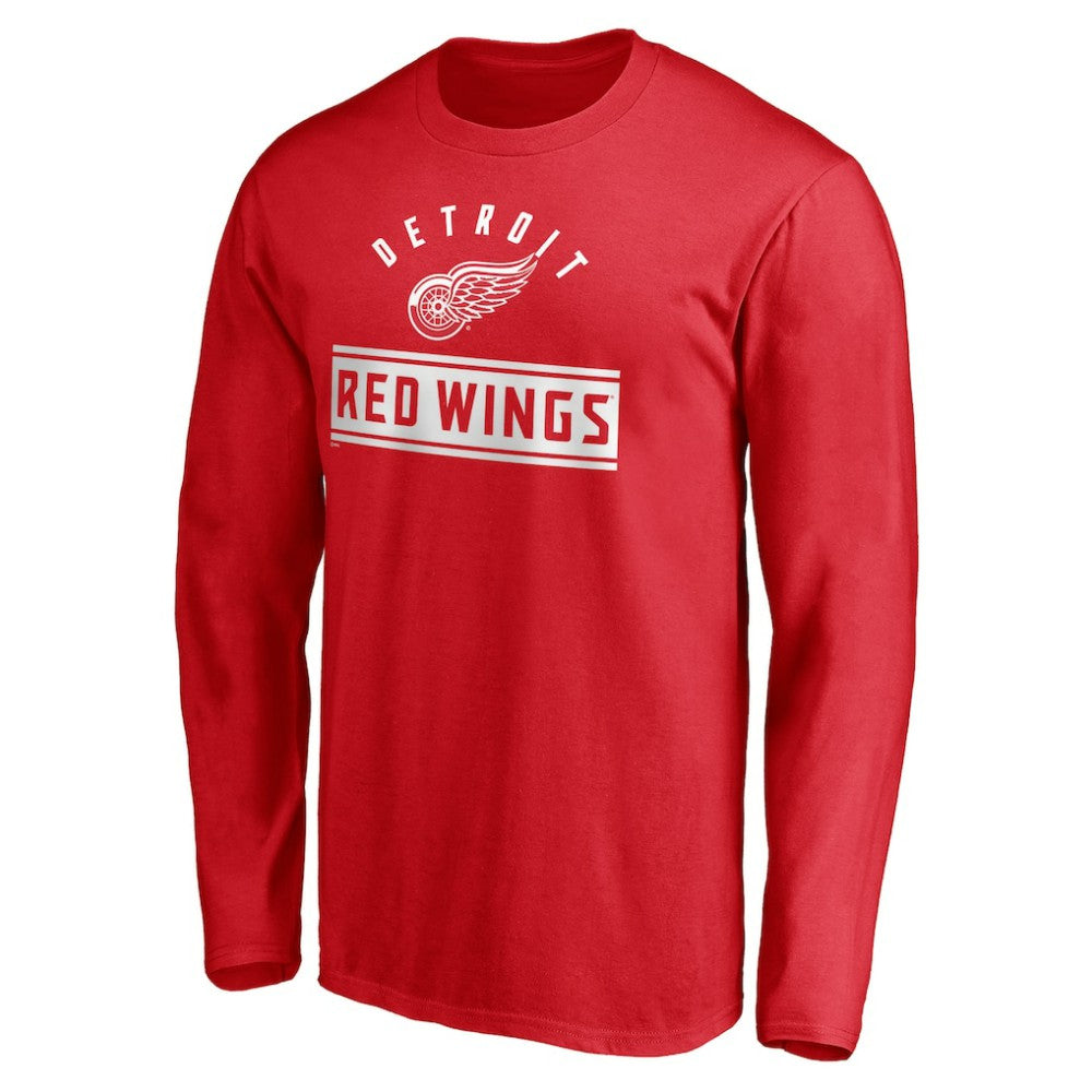 Detroit Red Wings Team Arch Knockout Long Sleeve T-Shirt Sale