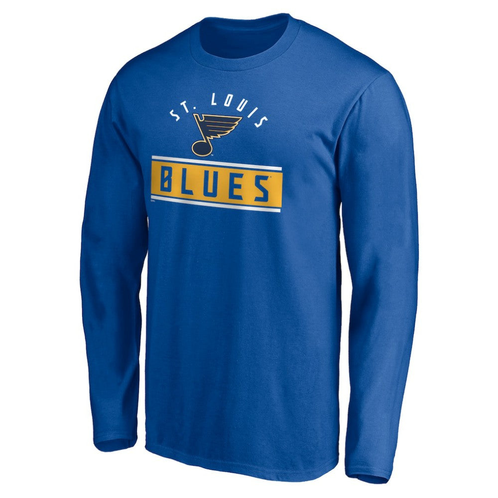 St. Louis Blues Team Arch Knockout Long Sleeve T-Shirt Online