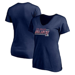 Colorado Avalanche Women's Mascot In Bounds V-Neck T-Shirt Outlet