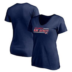 Columbus Blue Jackets Women's Mascot In Bounds V-Neck T-Shirt Online