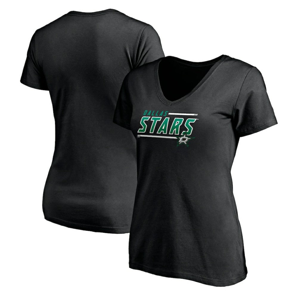 Dallas Stars Women's Mascot In Bounds V-Neck T-Shirt Outlet