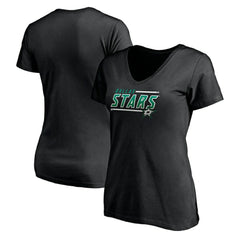 Dallas Stars Women's Mascot In Bounds V-Neck T-Shirt Outlet