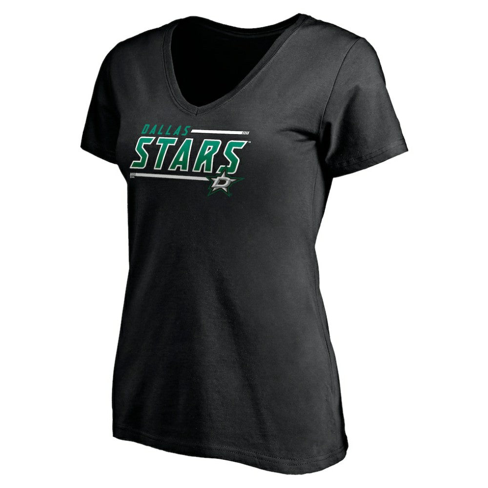 Dallas Stars Women's Mascot In Bounds V-Neck T-Shirt Outlet