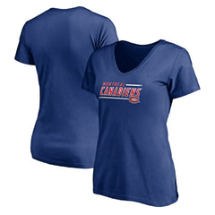 Montreal Canadiens Women's Mascot In Bounds V-Neck T-Shirt Outlet