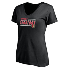 Ottawa Senators Women's Mascot In Bounds V-Neck T-Shirt On Sale