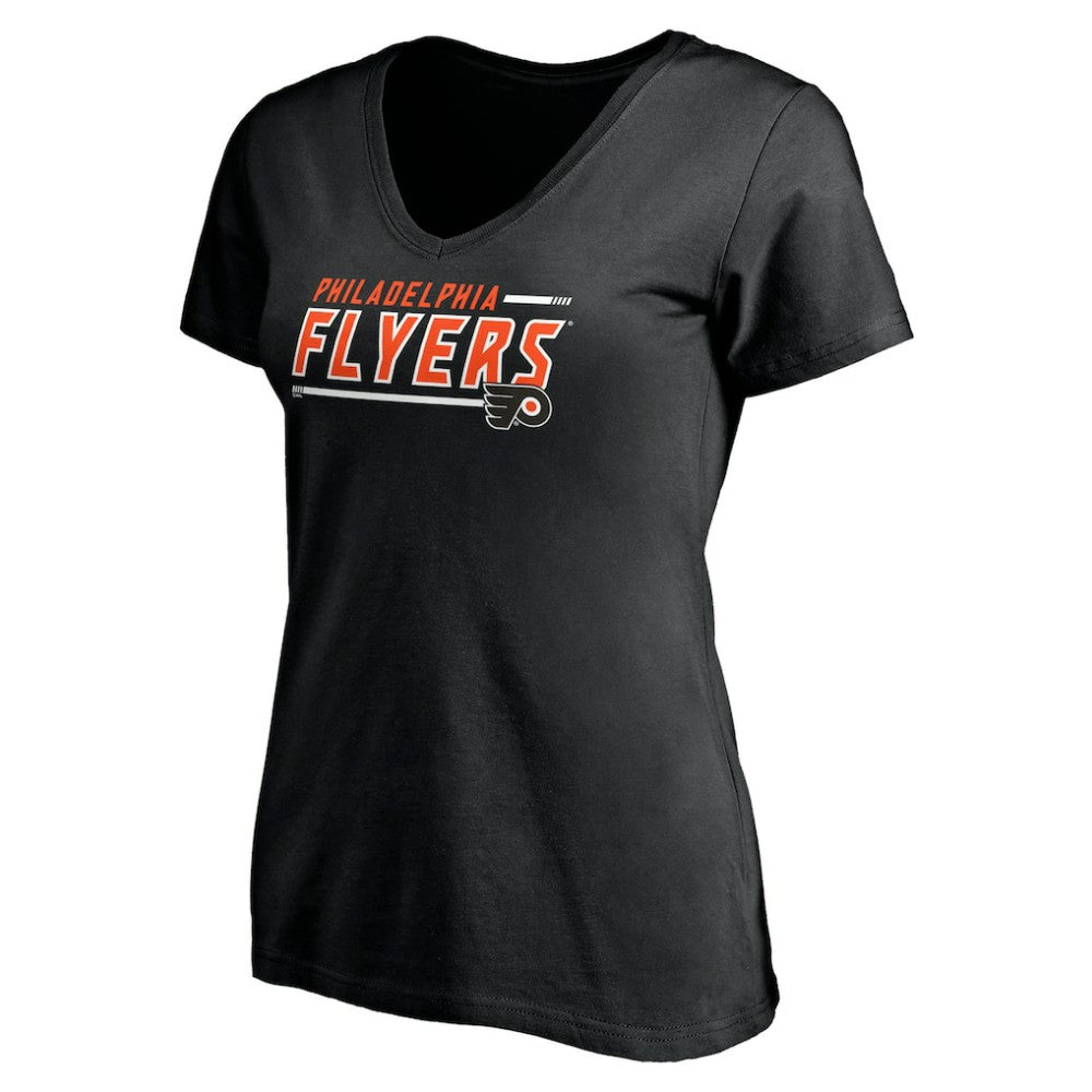 Philadelphia Flyers Women's Mascot In Bounds V-Neck T-Shirt Sale