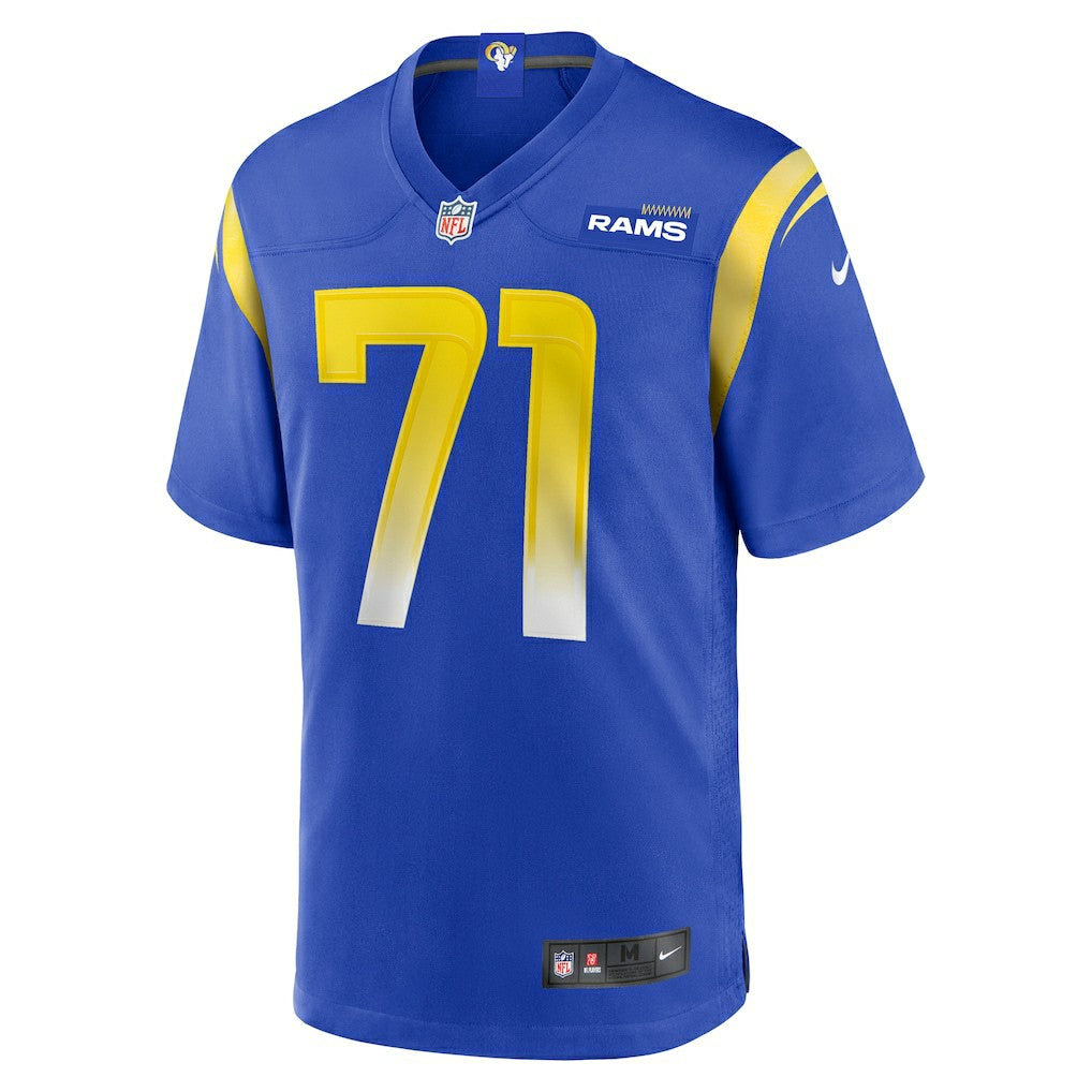 Los Angeles Rams Nike Warren McClendon Jr.  Team Game Jersey