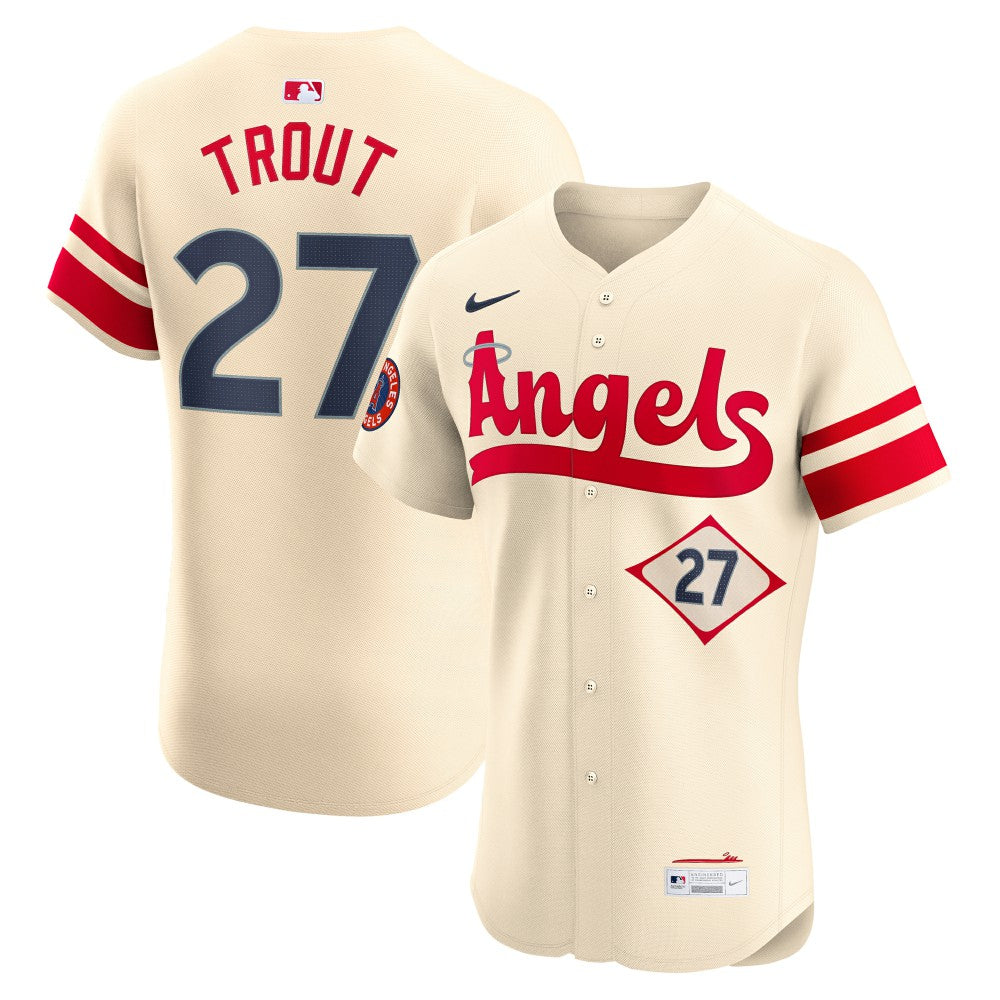 Mike Trout Los Angeles Angels Nike City Connect Elite Player Jersey | MLB Outlet