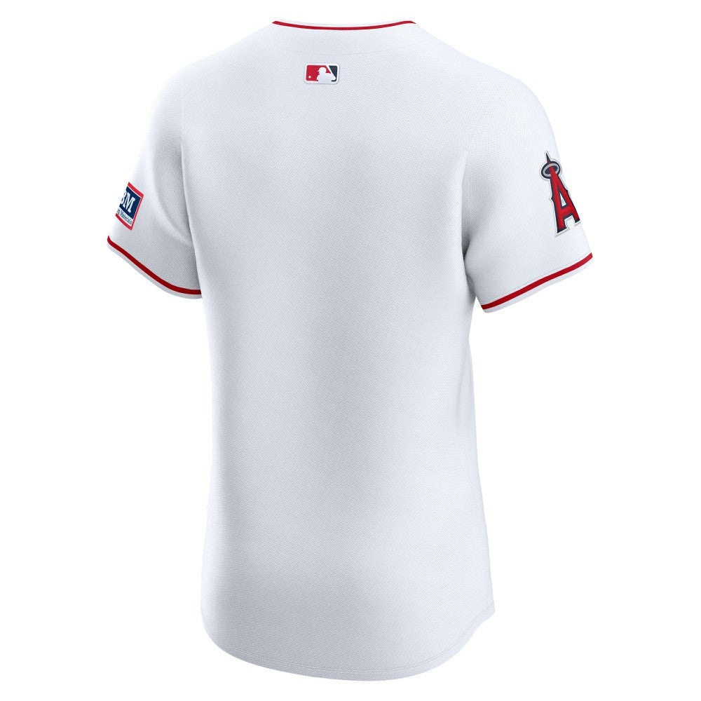 Los Angeles Angels Nike Home Elite Patch Jersey | MLB Shop