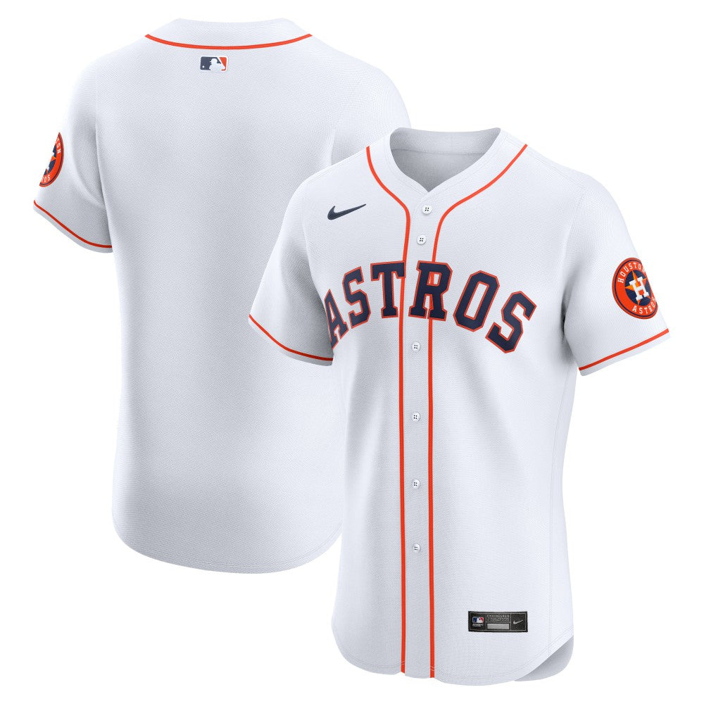 Houston Astros Nike Home Vapor Premier Elite Patch Jersey | MLB US