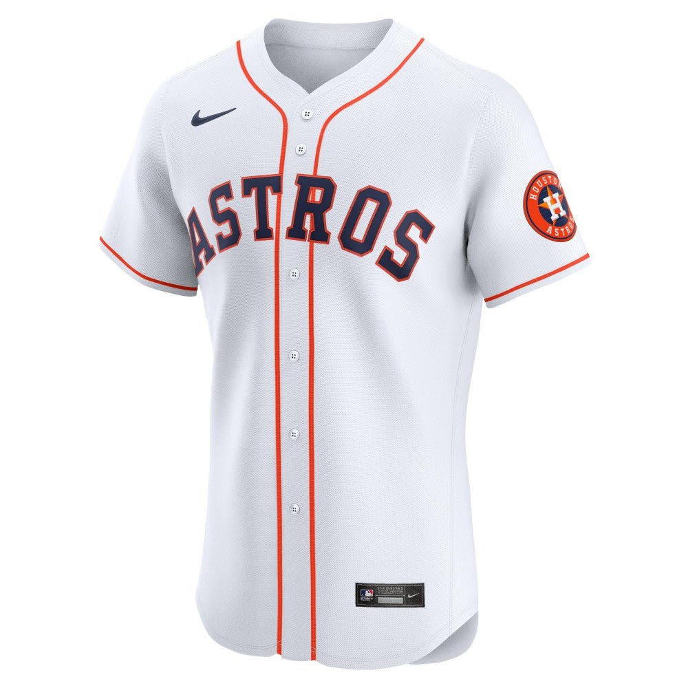 Houston Astros Nike Home Vapor Premier Elite Patch Jersey | MLB US