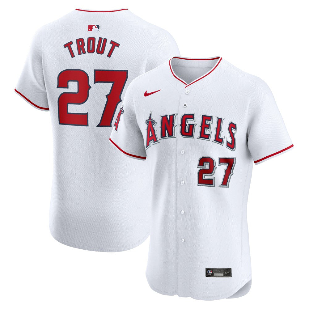 Mike Trout Los Angeles Angels Nike Home Elite Player Jersey | MLB Outlet
