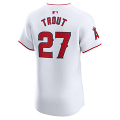 Mike Trout Los Angeles Angels Nike Home Elite Player Jersey | MLB Outlet