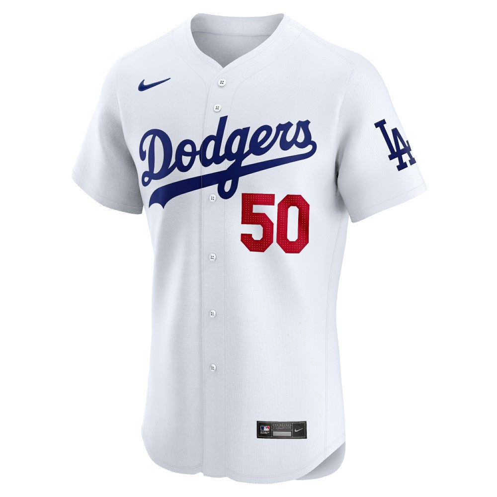 Mookie Betts Los Angeles Dodgers Nike Home Elite Jersey | MLB Outlet