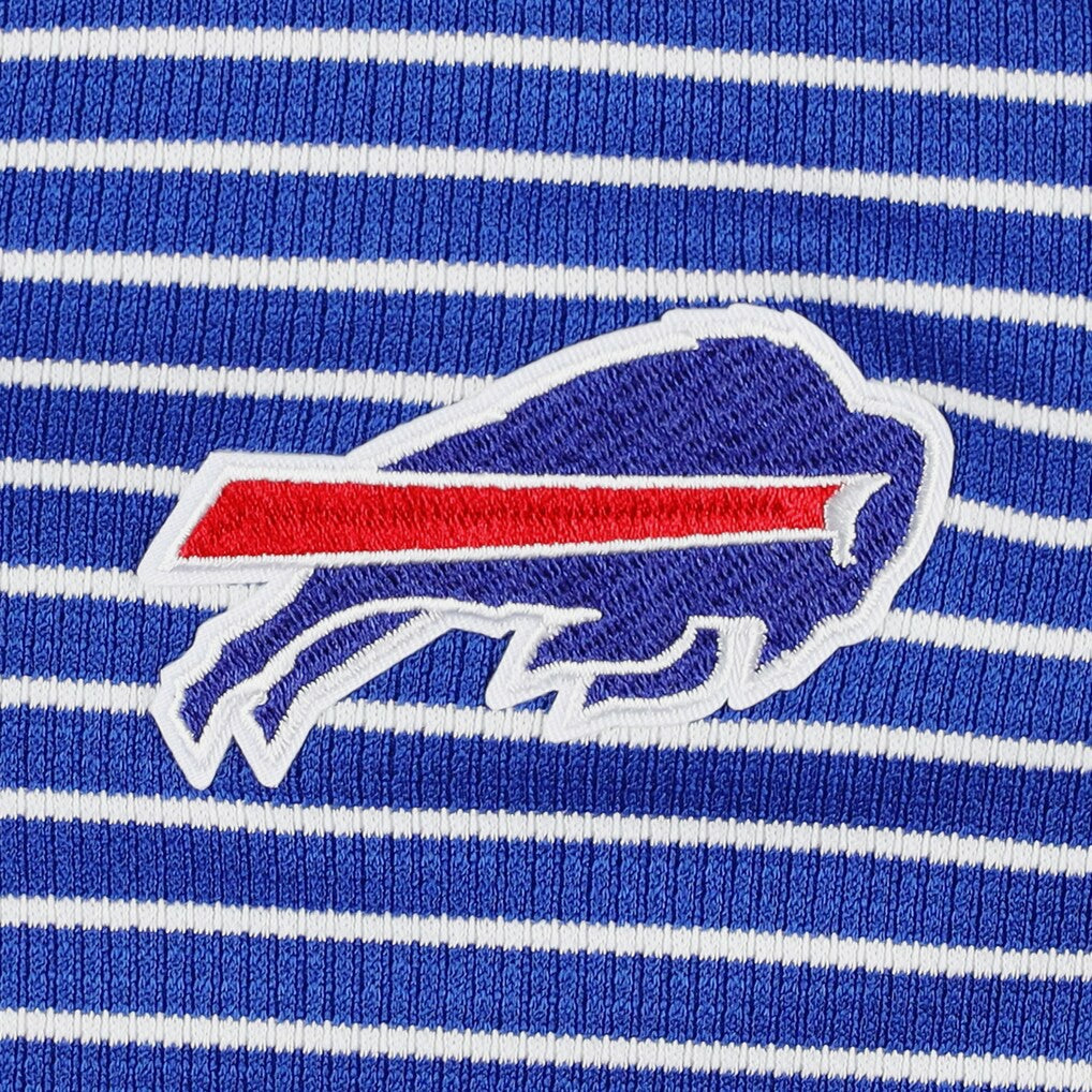 Buffalo Bills  Antigua Women's Maverick Waffle Henley Long Sleeve T-Shirt