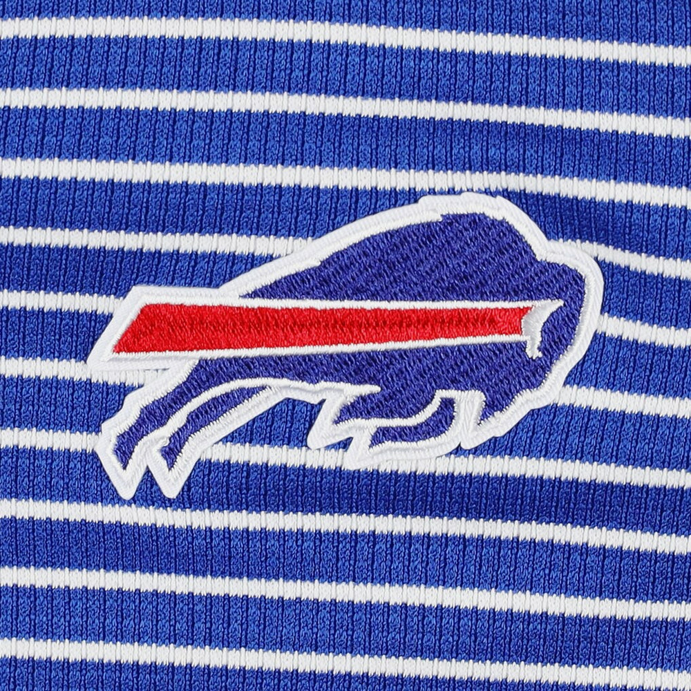 Buffalo Bills  Antigua Women's Maverick Waffle Henley Long Sleeve T-Shirt