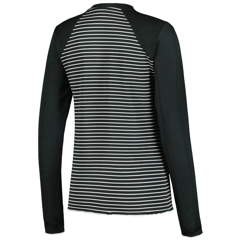 Pittsburgh Steelers  Antigua Women's Maverick Waffle Henley Long Sleeve T-Shirt