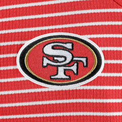 San Francisco 49ers  Antigua Women's Maverick Waffle Henley Long Sleeve T-Shirt