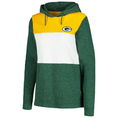 Green Bay Packers  Antigua Women's Wicket Pullover Hoodie