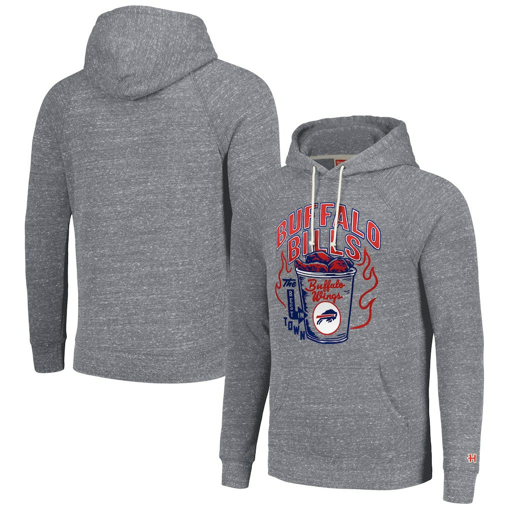 Buffalo Bills  Homage Unisex NFL x Guy Fieri’s Flavortown Tri-Blend Pullover Hoodie