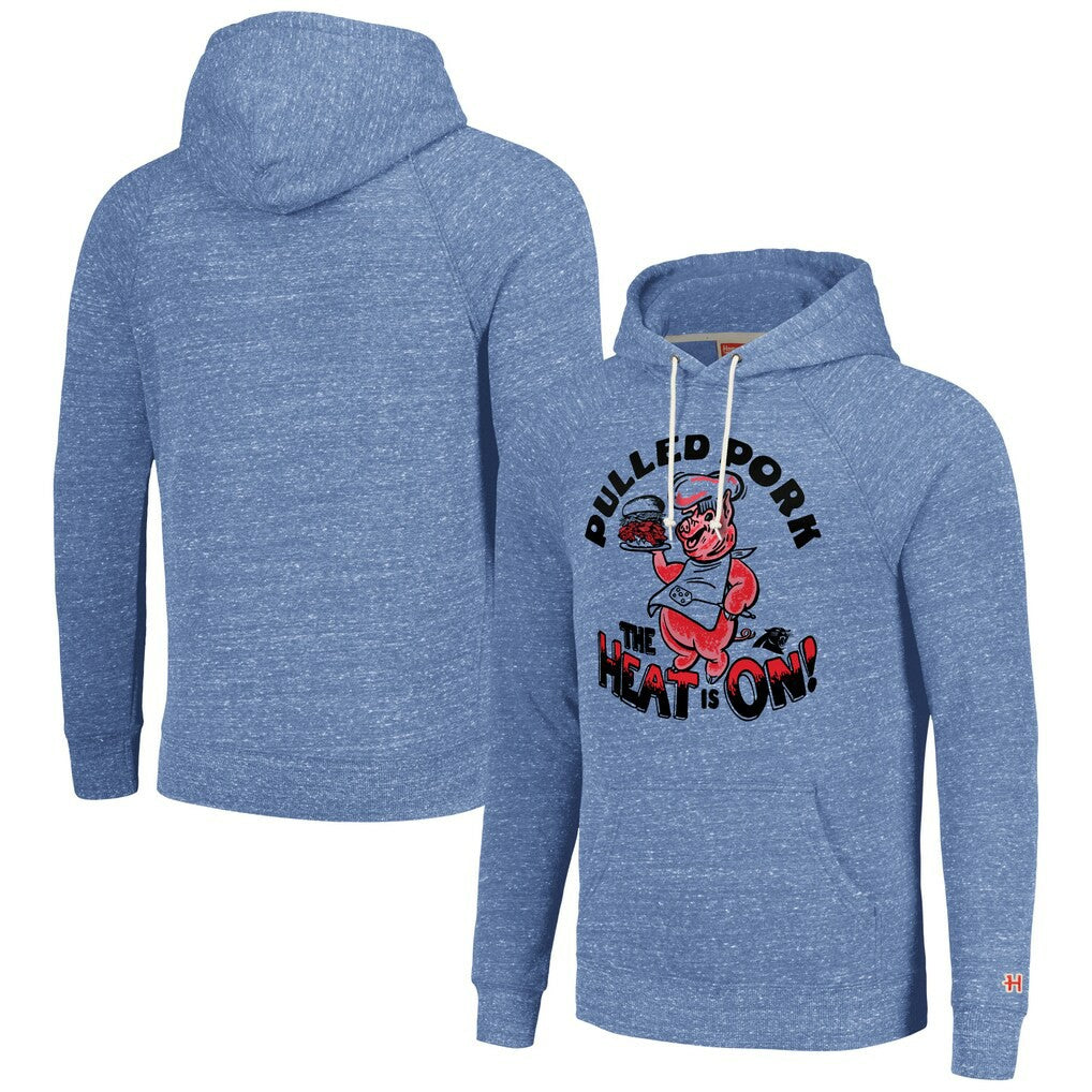 Carolina Panthers  Homage Unisex NFL x Guy Fieri’s Flavortown Tri-Blend Pullover Hoodie