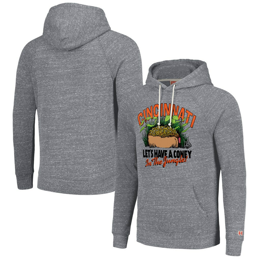 Cincinnati Bengals  Homage Unisex NFL x Guy Fieri’s Flavortown Tri-Blend Pullover Hoodie