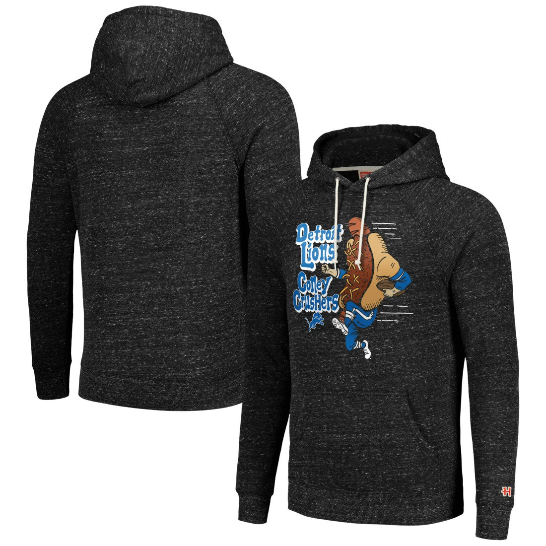 Detroit Lions  Homage Unisex NFL x Guy Fieri’s Flavortown Tri-Blend Pullover Hoodie
