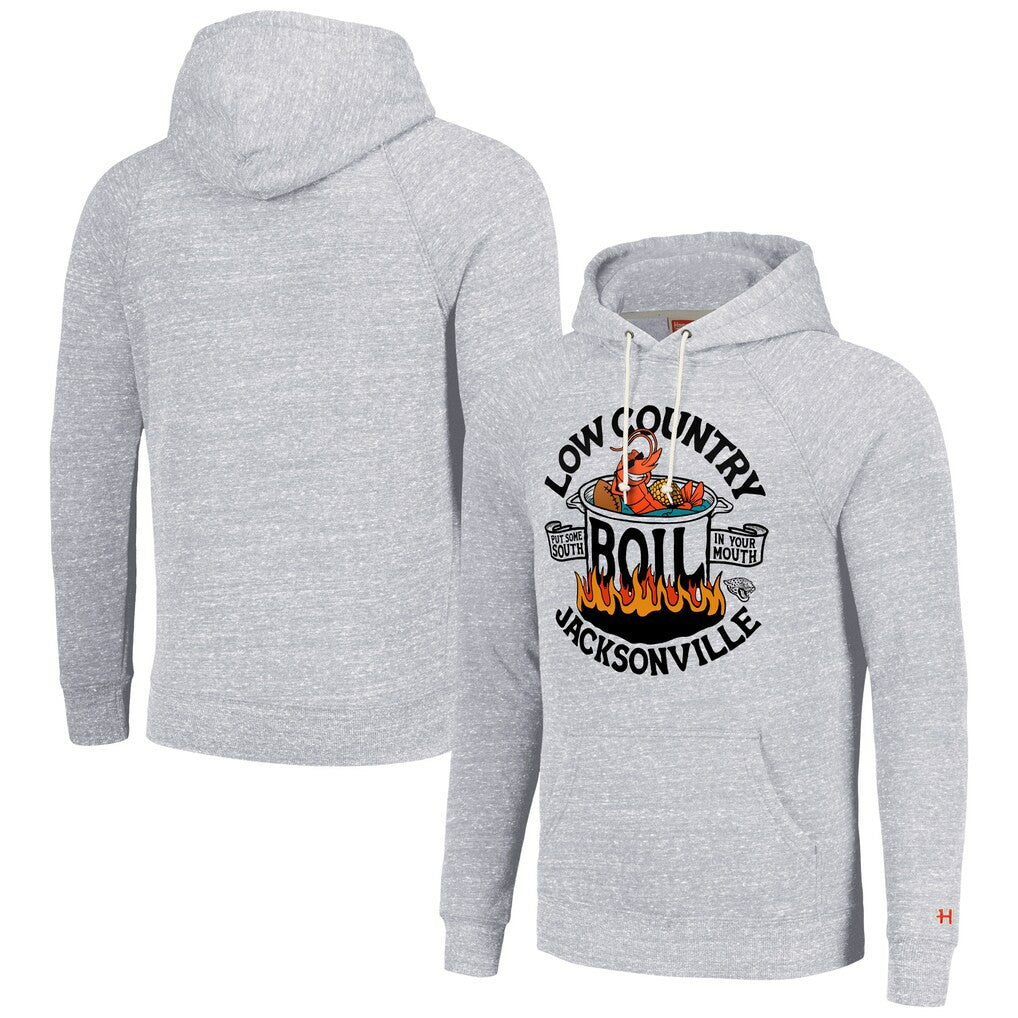 Jacksonville Jaguars  Homage Unisex NFL x Guy Fieri’s Flavortown Tri-Blend Pullover Hoodie