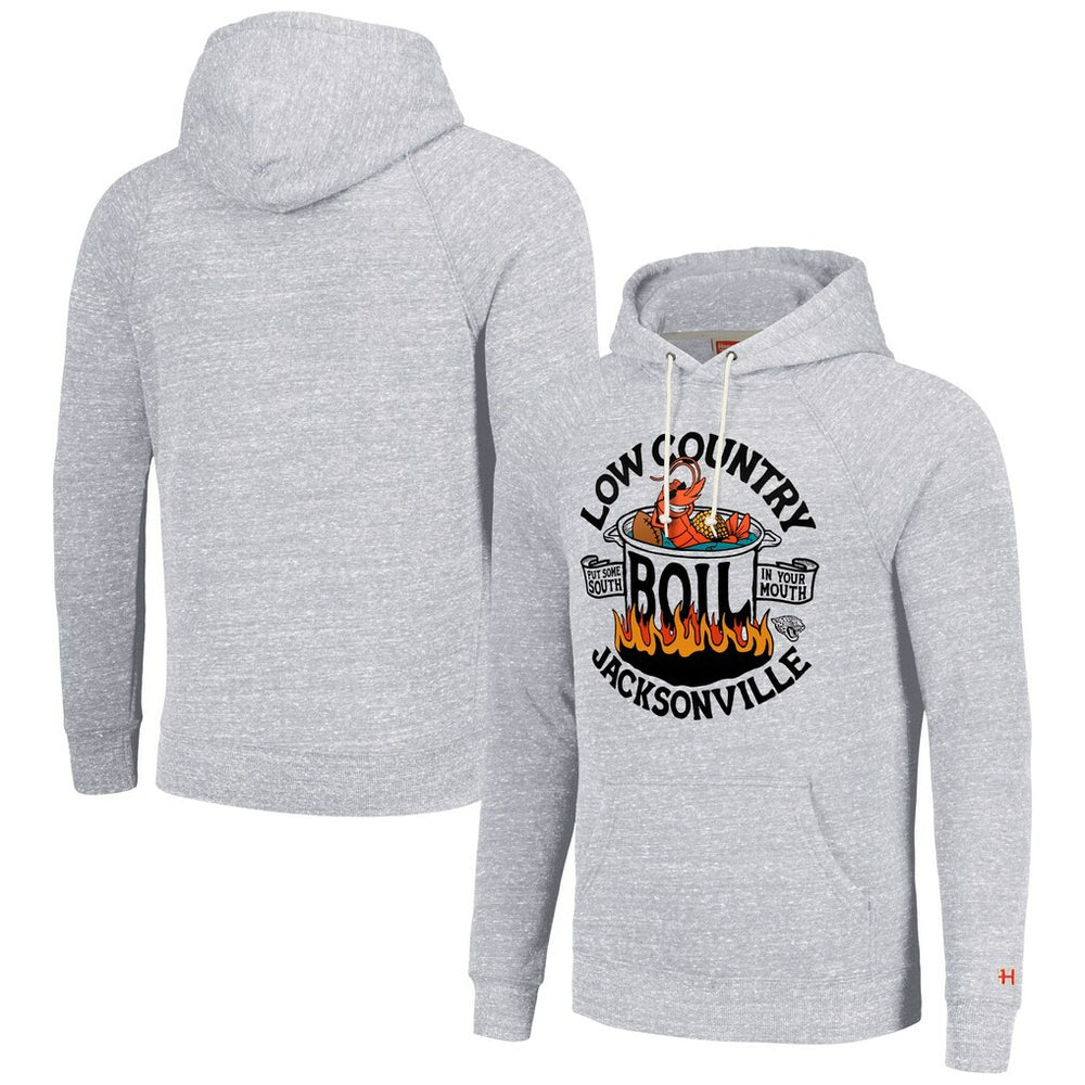 Jacksonville Jaguars  Homage Unisex NFL x Guy Fieri’s Flavortown Tri-Blend Pullover Hoodie