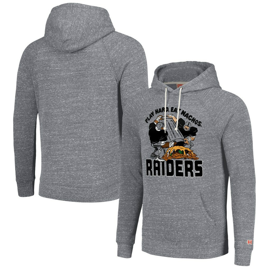 Las Vegas Raiders  Homage Unisex NFL x Guy Fieri’s Flavortown Tri-Blend Pullover Hoodie