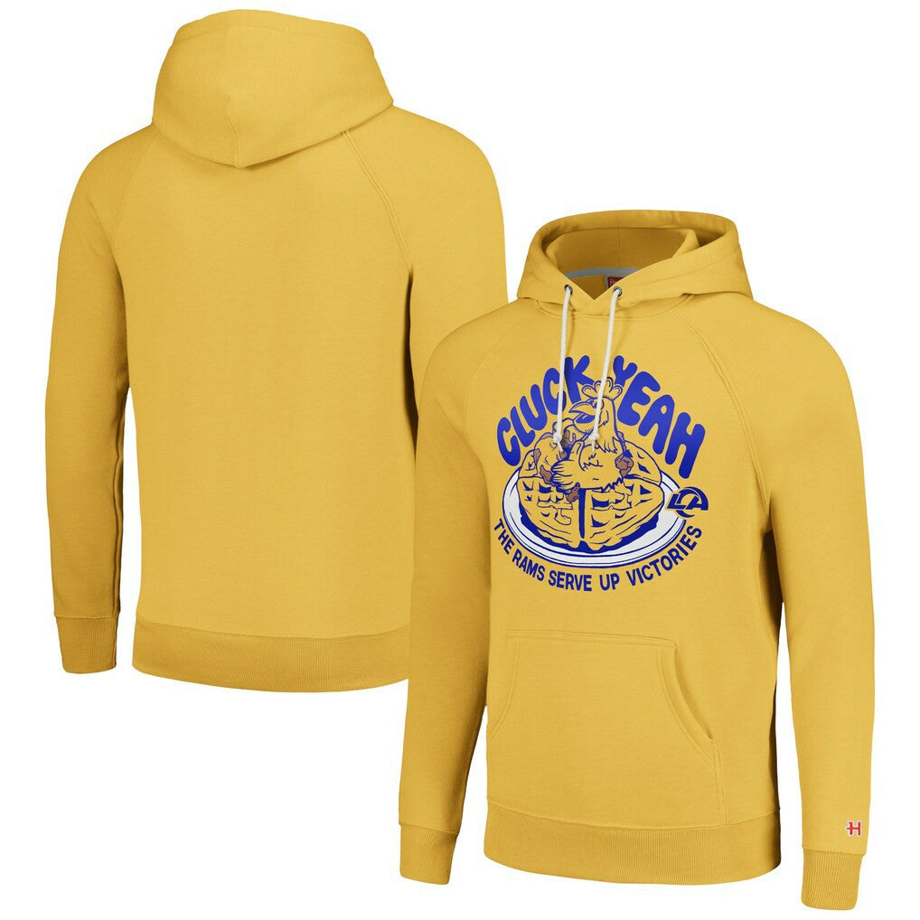 Los Angeles Rams  Homage Unisex NFL x Guy Fieri’s Flavortown Tri-Blend Pullover Hoodie