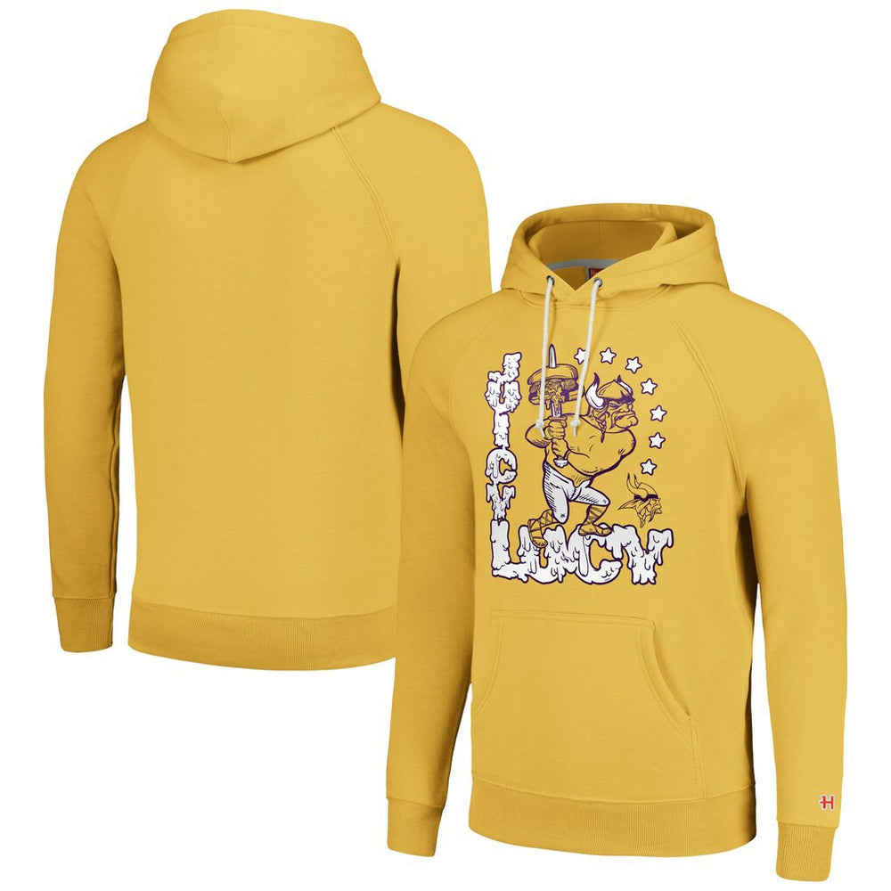 Minnesota Vikings  Homage Unisex NFL x Guy Fieri’s Flavortown Tri-Blend Pullover Hoodie