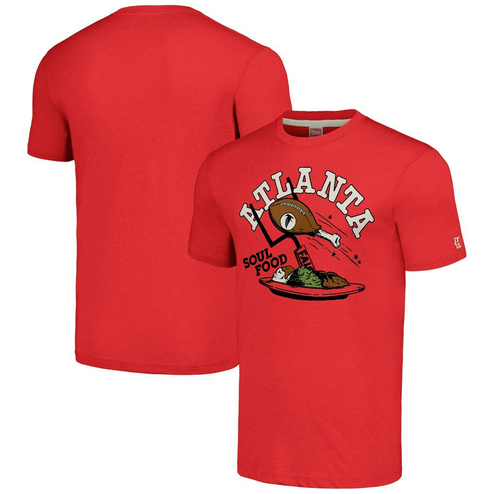 Atlanta Falcons  Homage Unisex NFL x Guy Fieri’s Flavortown Tri-Blend T-Shirt